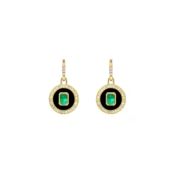 Aebi Enchantress Pendant Drop Earrings