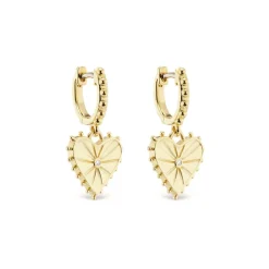 Agape Hoop Earrings