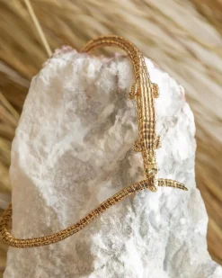 Alligator Wrap Thin Necklace