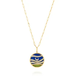 A Lua Lapis Pendant