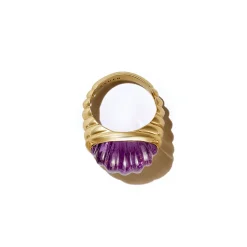 Amethyst Yam Ring