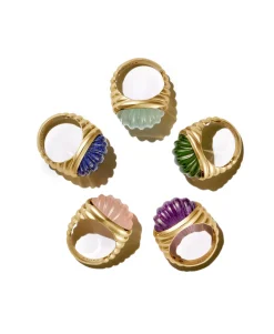 Aquamarine Yam Ring