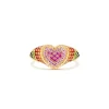 Baby Heart Rainbow Ring