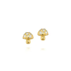 Baby Mushroom Studs