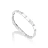 Bezel Set Diamond Bangle