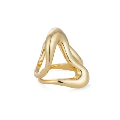 Bold Stream Open Ring