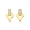 Brute Diamond Hanging Earrings
