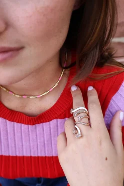 Bubblegum Pink Tubini Necklace