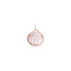 Classic Anadara Rose Quartz Shell Pendant