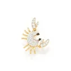Crab Drop Earring