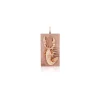 Deco Jasper Lobster Pendant
