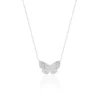 Diamond Butterfly Pendant