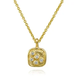 Diamond Crown Necklace