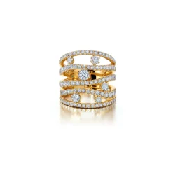 Diamond Rio Cage Ring