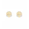 Diamond Shell Coquillage Earrings