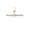 Diamond T-Bar Pendant with Anchor
