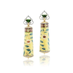 East West Ceramic Earrings