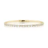 Emerald Cut Diamond Flex Bangle