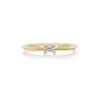 Emerald Cut Diamond Stacker Band