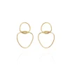 Fluid Diamond Small Chain Earrings