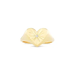 Heart Pinky Ring