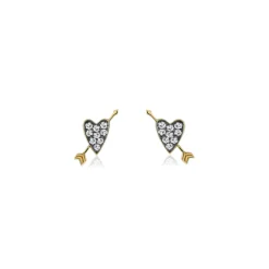 Heart Studs