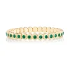 Jardin Emerald Stretch Bezel Bracelet