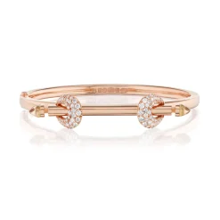 18K Rose Gold Chakra Icon Bracelet