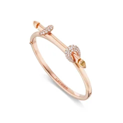 18K Rose Gold Chakra Icon Bracelet
