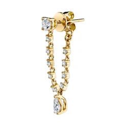 18KY Olivia Diamond Earring