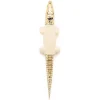 Large Mammoth Alligator Bite Earring
