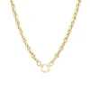 Large Teardrop Chain Necklace
