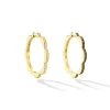 Large Triplet Hoop Earrings