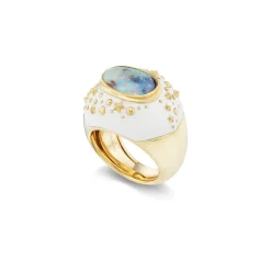 Mammoth & Opal Galaxy Dome Ring