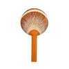 Marquetry Hand Mirror with Sunset Motif