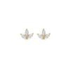 Marquis Diamond Cluster Studs