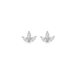 Marquis Diamond Cluster Studs
