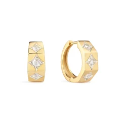Medium Diamond Ecrou Earring
