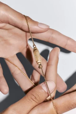 Micro Diamond Coco Necklace