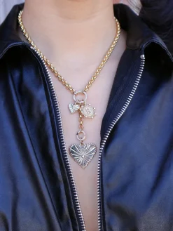 Mini Pour Toujours Heart Charm