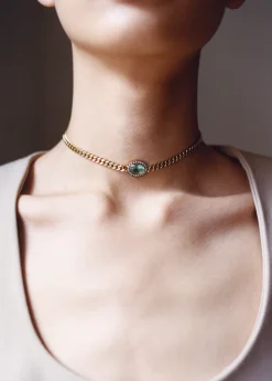 Muzo Emerald Oval Choker