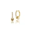 Nano Diamond Piercing Earrings
