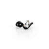Oval Rock Crystal Vine Ring