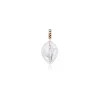 Petite Carved Cowry Crystal Shell