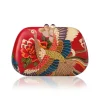 Pheasant Marquetry Clutch
