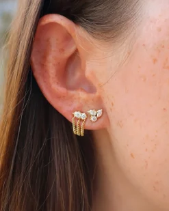 Posey Chain Loop Earrings