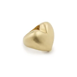 Puffed Heart Ring