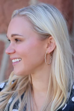 Rio Diamond Inside Outside Hoop Earrings