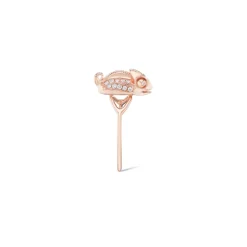 Rose Gold Baby Chameleon Ring