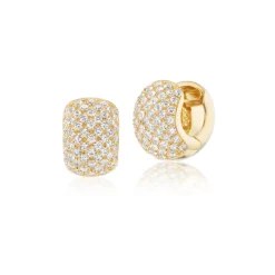 9 Row Chubby Diamond Huggies